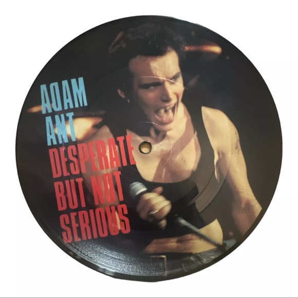 Adam Ant- Desperate But Not Serious 7” Picture Disk, 1982, Adam Ant Vinyl - Picture 2 of 3
